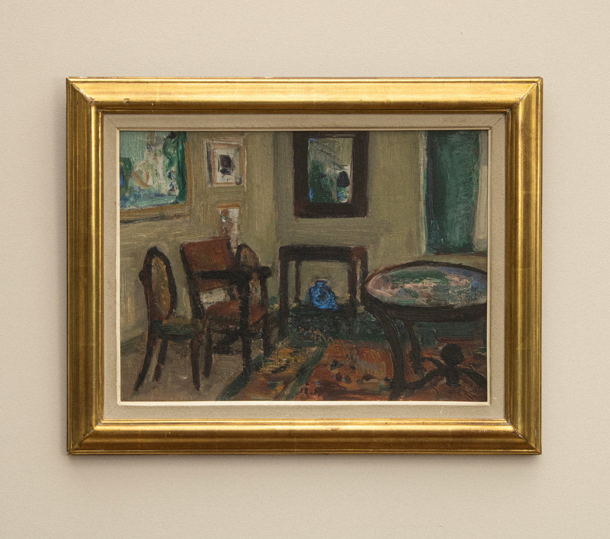OIL ON BOARD