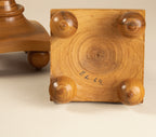 WOODEN CANDLESTICKS